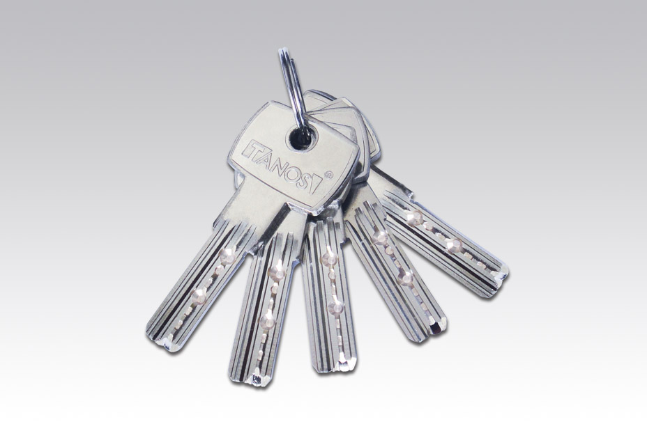 قفل کتابی کلید آهنی