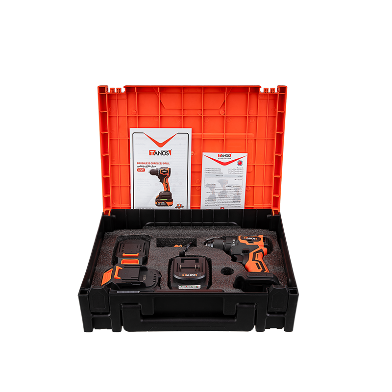 دریل شارژی براشلس 20 ولت 70 نیوتن متر