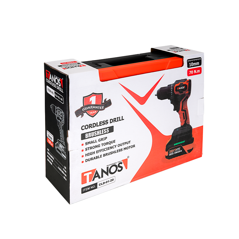 دریل شارژی براشلس 20 ولت 70 نیوتن متر