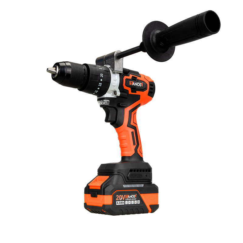 دریل شارژی چکشی براشلس 20 ولت 85 نیوتن متر